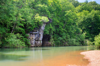 Jacks Fork River bluff, Ozarks